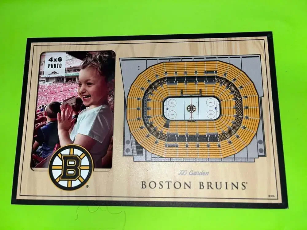 Boston Bruins 3D StadiumView Picture Frame 4x6 Photo TD Garden